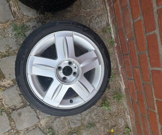 originele Renault lichtmetalen velgen inclusief, Autos : Pièces & Accessoires, Pneus & Jantes, Pneus hiver, Enlèvement ou Envoi
