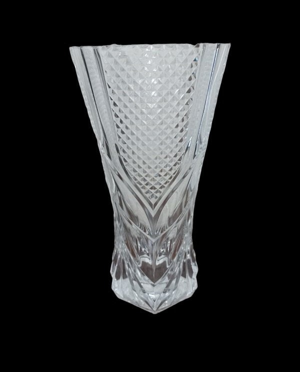 grote kristallen vaas., Antiek en Kunst, Antiek | Glaswerk en Kristal, Ophalen of Verzenden