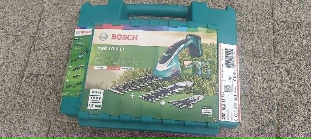 Bosch ASB 10,8 LI Set met Koffer - nieuw, Ophalen, Nieuw, Accu, Bosch