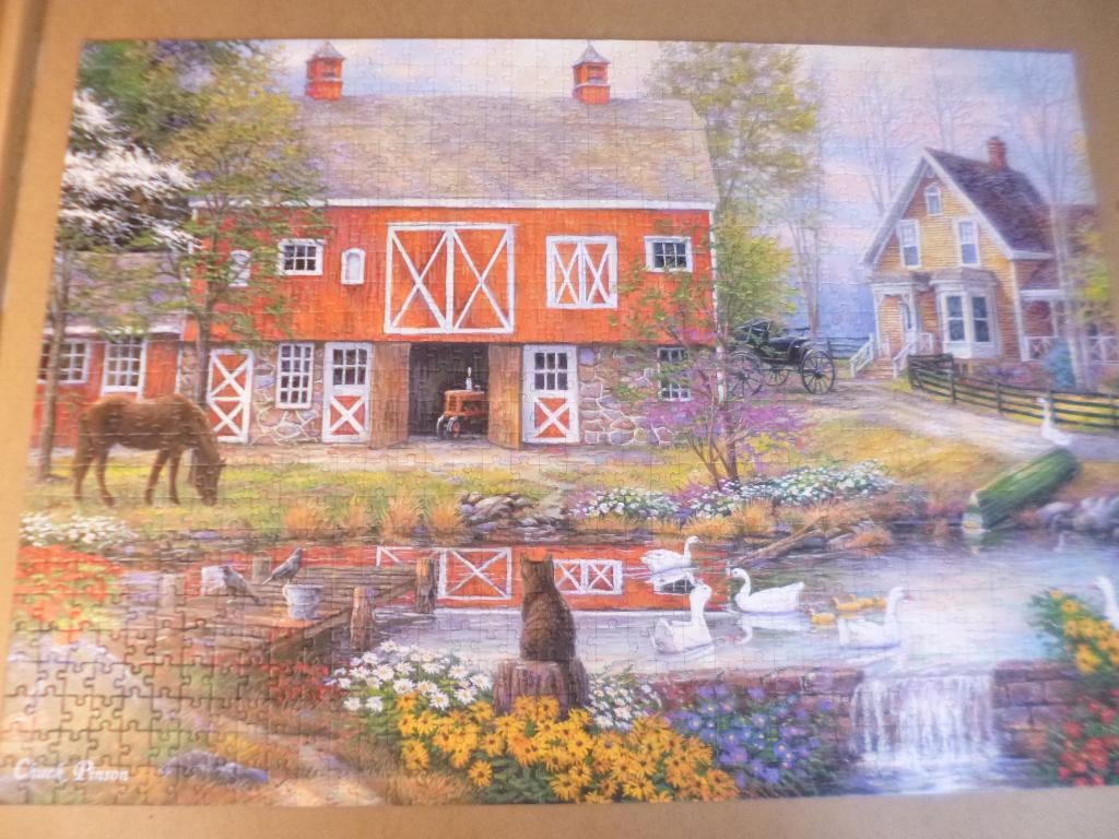 Puzzel 1000 stukjes, Hobby en Vrije tijd, Ophalen of Verzenden