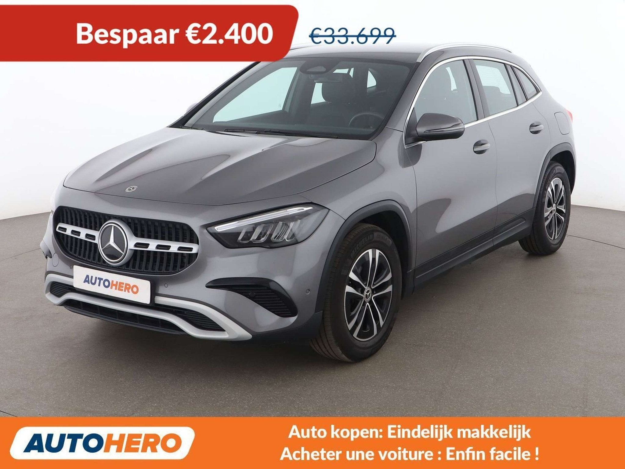 Mercedes-Benz GLA 180 GLA 180 Mild-Hybrid (bj 2025), Auto's, Mercedes-Benz, Gebruikt, Zwart, 136 pk, https://public.car-pass.be/vhr/de4e39c1-db9a-4c25-b5d7-c0ed0aa2b6ef