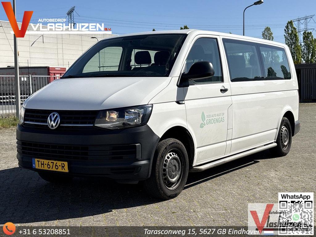 Volkswagen T6 Transporter Kombi 2.0 TSI L2H1 | € 8.950,- NET, 1984 cm³, Blanc, Autres carburants, Boîte manuelle