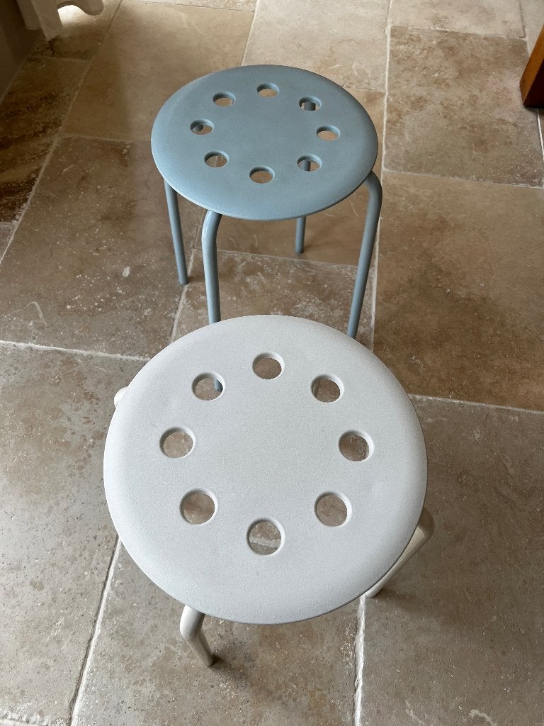 Tabourets IKEA Marius, Enlèvement, Utilisé, Plastique