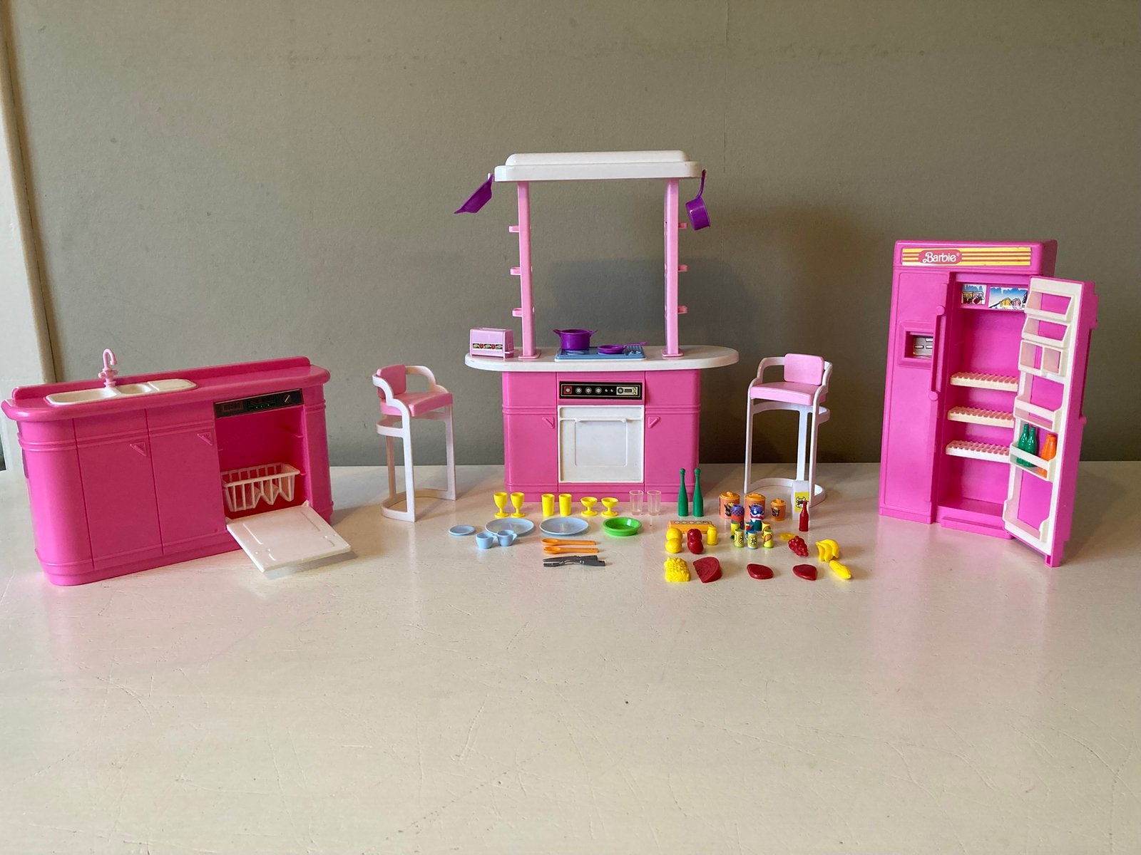 Barbie keuken vintage, Collections, Enlèvement ou Envoi, Utilisé, Décoration