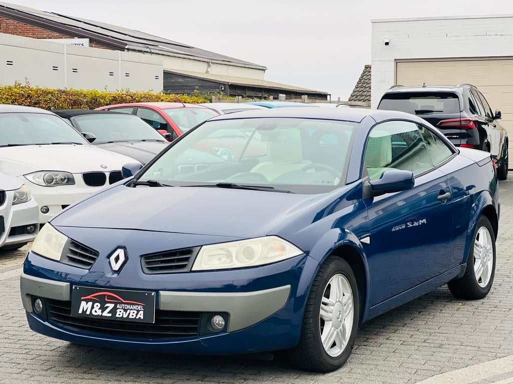 Renault Megane Cabrio 16v 1.6i Benzine * AUTOMAAT * CARPLAY, Automaat, 82 kW, Cabriolet, Leder