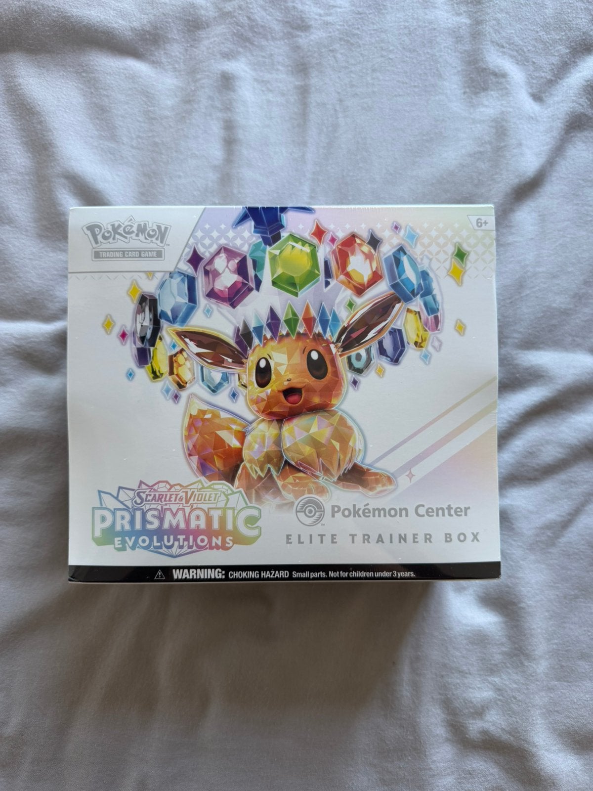 Prismatic evolutions pokemon center elite trainer box, Ophalen, Nieuw