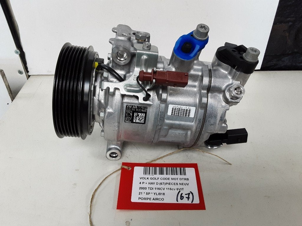 COMPRESSEUR CLIMATISATION Golf VIII (CD1) (3Q0816803D), Volkswagen, Volkswagen AG, Utilisé, Kundenbetreuung@volkswagen.de