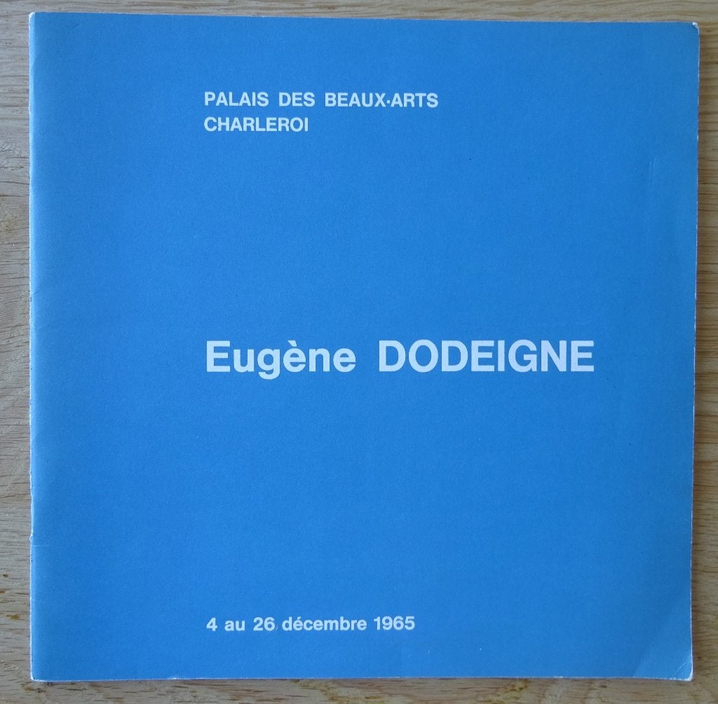 Eugène Dodeigne, PBA Charleroi, 1965, Boeken, Ophalen of Verzenden, Gelezen, Beeldhouwkunst