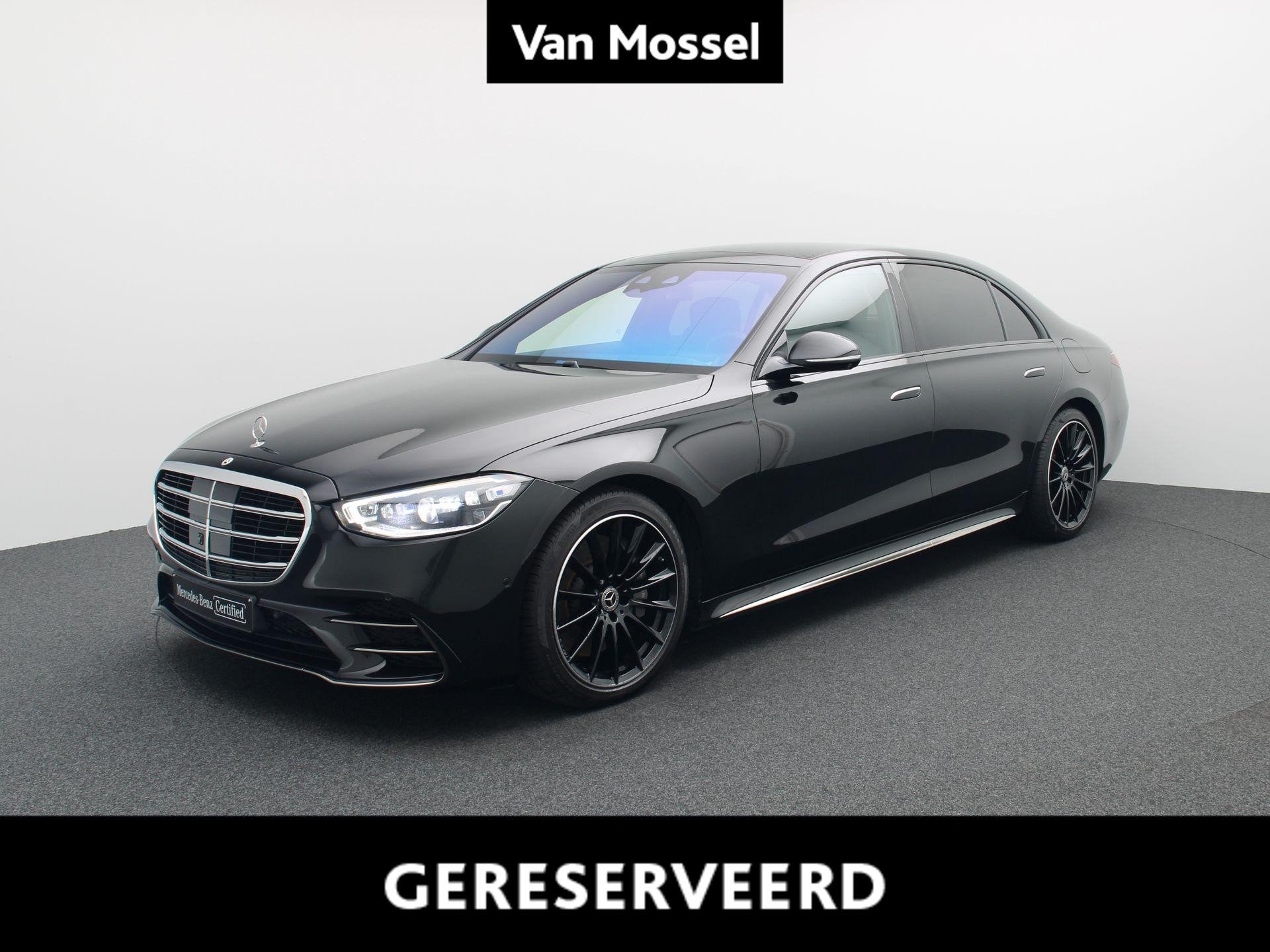 Mercedes-Benz S-Klasse 580 e 4MATIC + AMG LINE + NAPPA + BUR, Autos, Achat, 375 kW, Entreprise, Noir