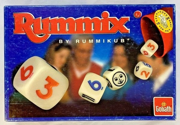 Rummix Rummikub Dobbelspel Goliath Vintage Gezelschapsspel, Hobby en Vrije tijd, Een of twee spelers, Verzenden, Zo goed als nieuw