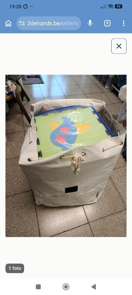 Speeltegels, Kinderen en Baby's, Ophalen, Gebruikt