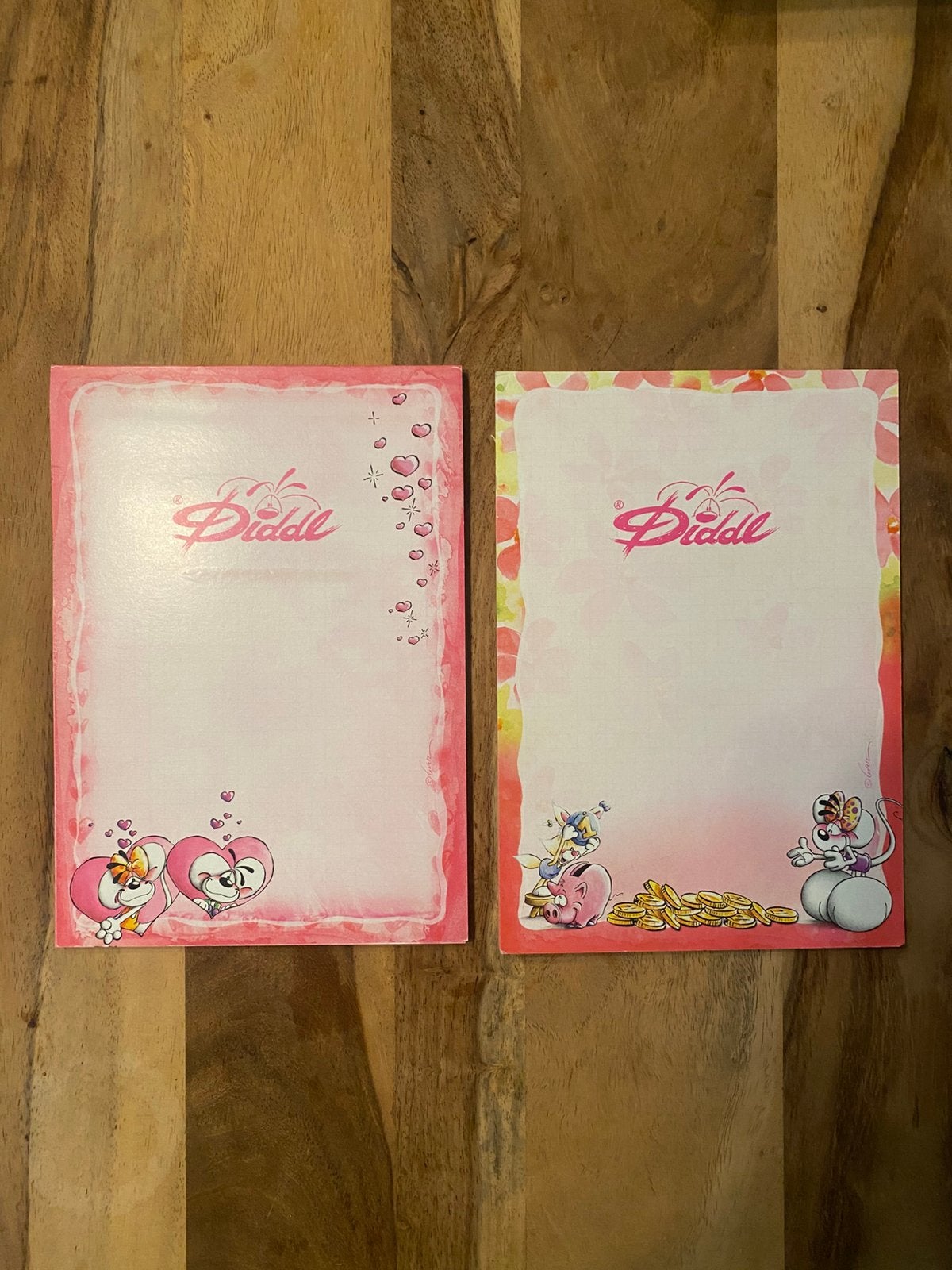 Lot de 2 carnets Diddl, Collections, Enlèvement ou Envoi, Diddl, Comme neuf