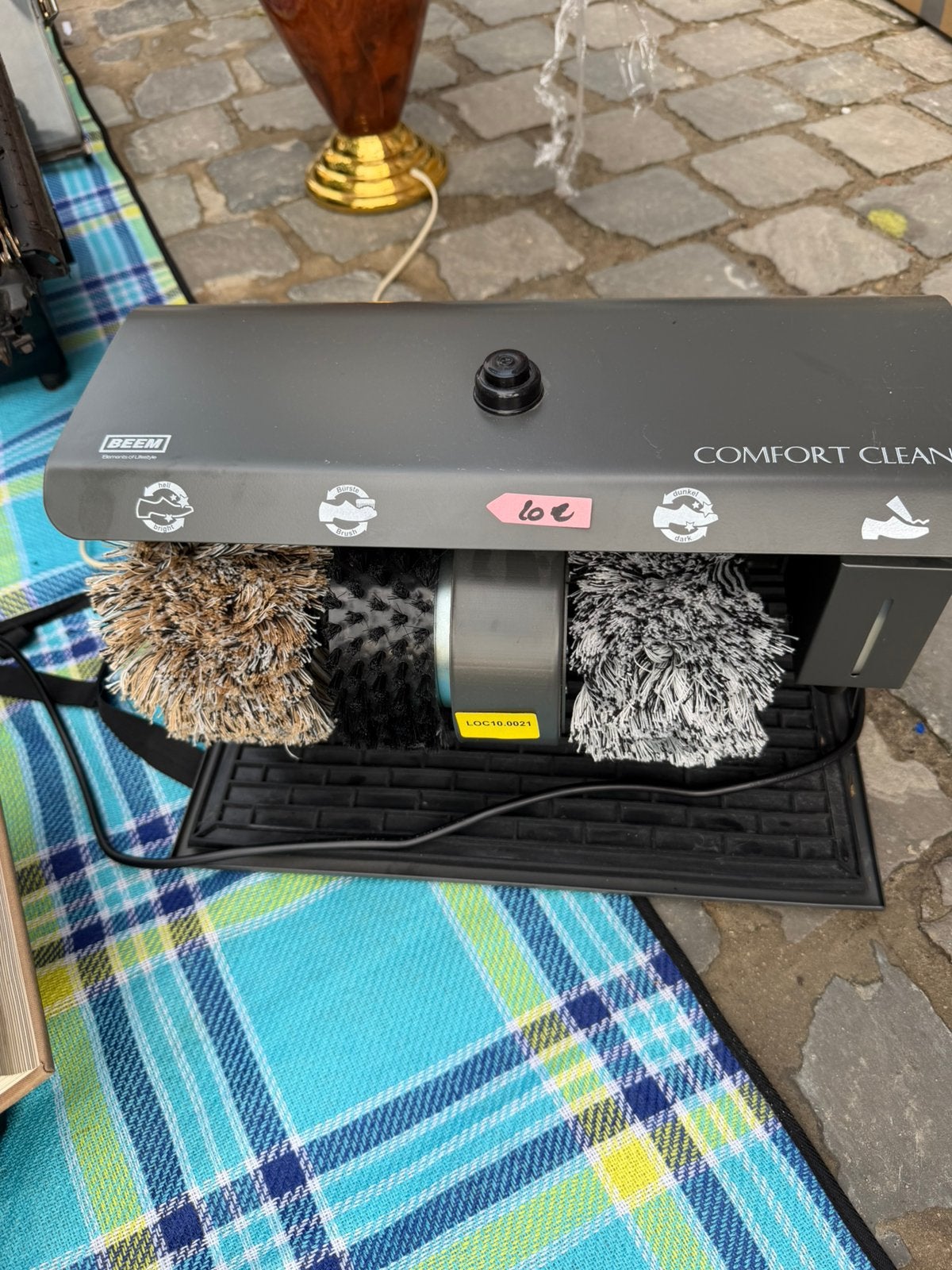 Beem Comfort Clean – Elektrische schoenpoetsmachine, Ophalen, Nieuw