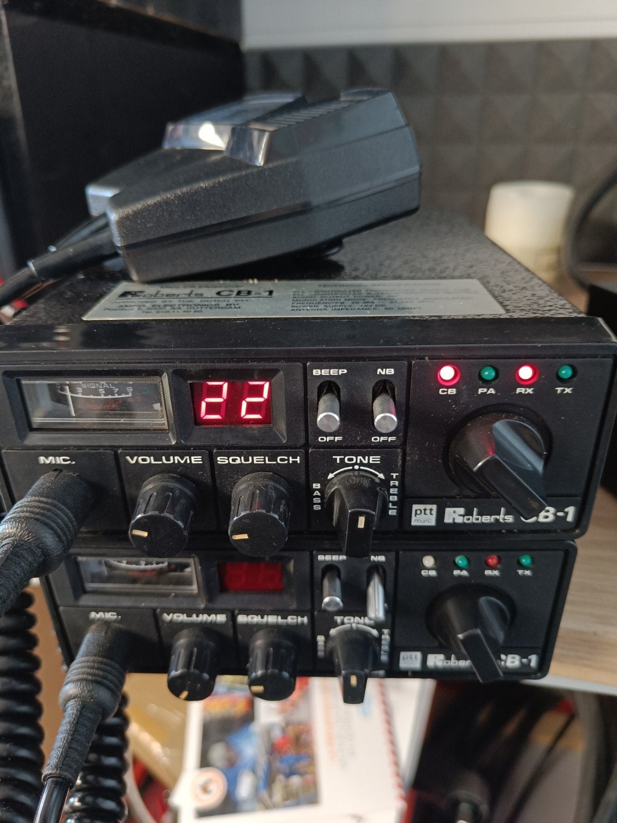 2 x 2x zendontvangers, Telecommunicatie, Ophalen of Verzenden, Gebruikt, Zender en Ontvanger