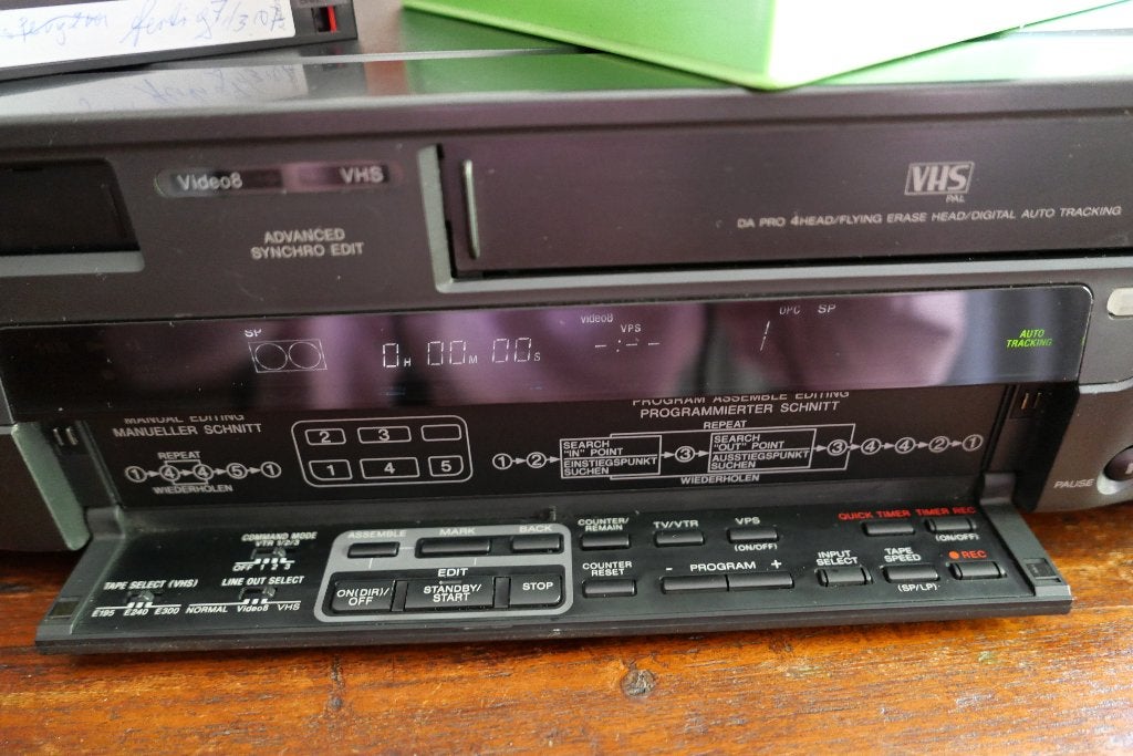 Sony EV-T1 Video8 Hi8 VHS Combi Videorecorder, Enlèvement ou Envoi, Utilisé, Autres types