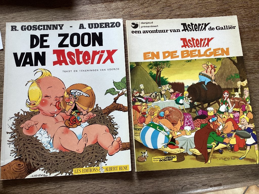 Asterix, Meerdere stripboeken, Ophalen of Verzenden, Gelezen