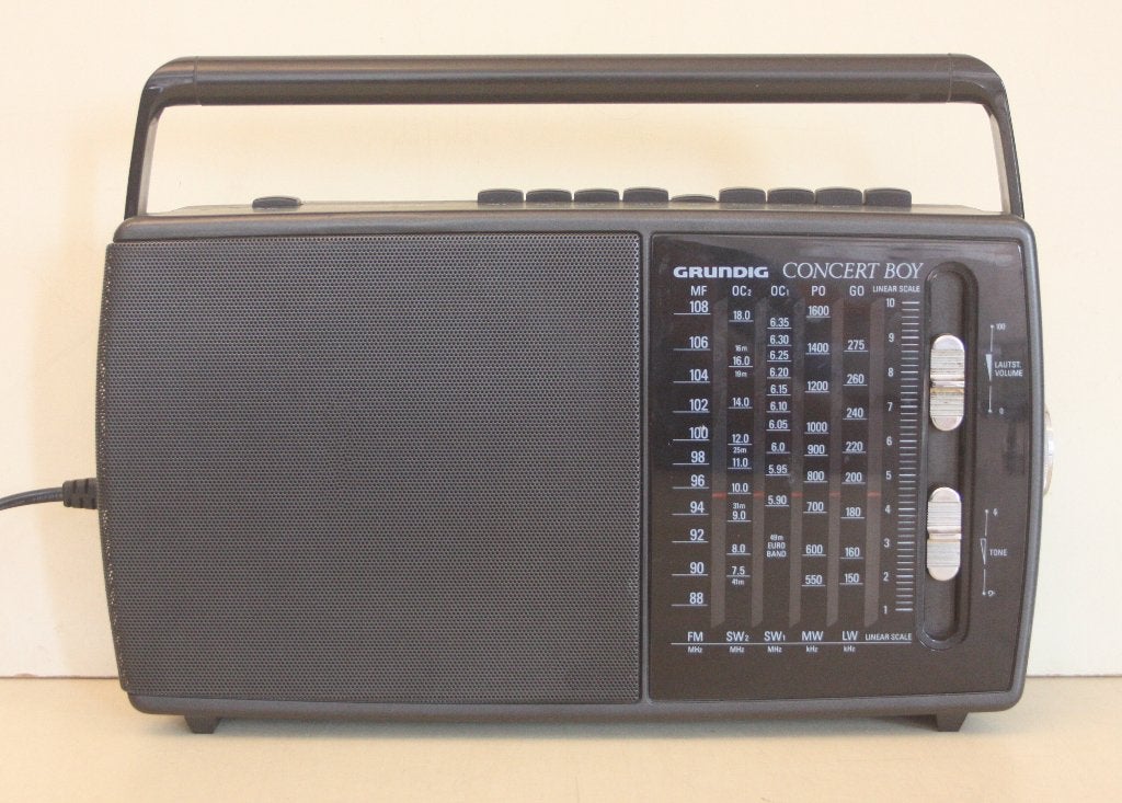 Grundig Concert Boy 230 Radio / 1991- 993 / Made In Germany, Ophalen of Verzenden, Zo goed als nieuw, Radio
