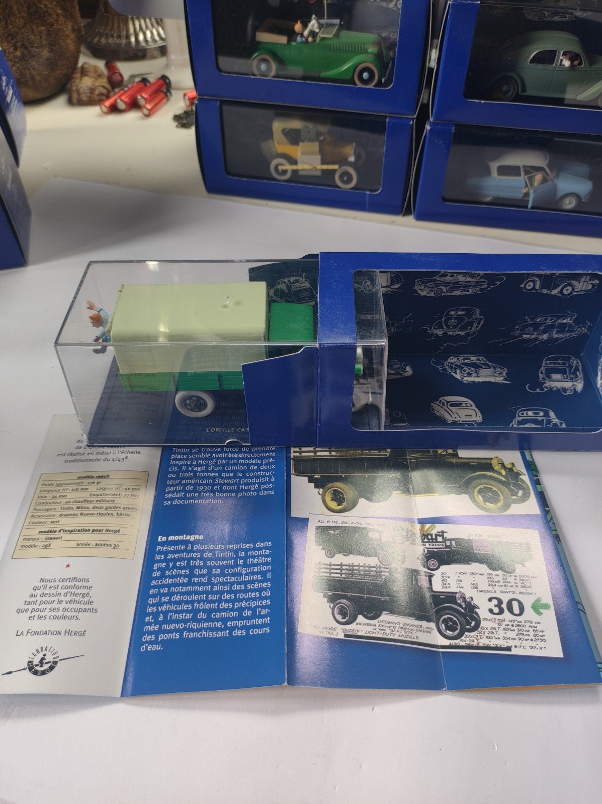 Kuifje Tintin Hergé auto Atlas 43/1, Verzenden, Auto
