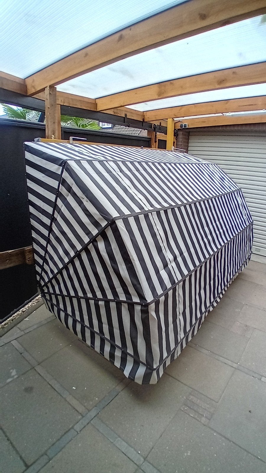 klap luifel Markies  nieuw doek, Jardin & Terrasse, Protection solaire, Enlèvement, Marquise