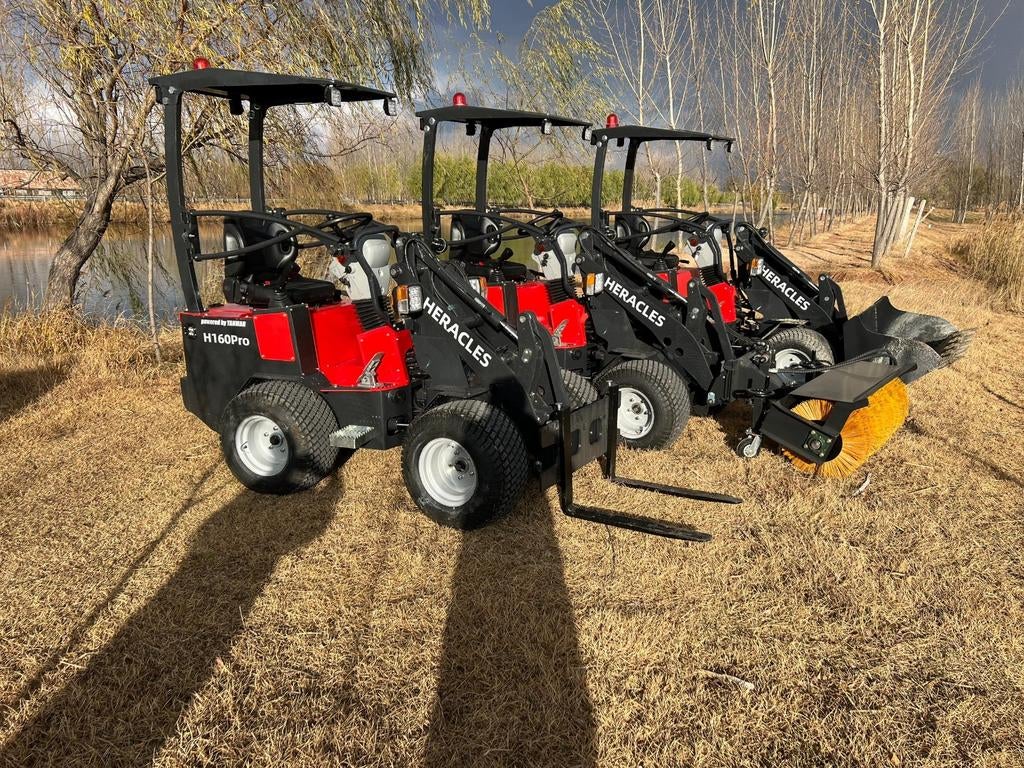 Chargeur articulé Heracles h160, Enlèvement