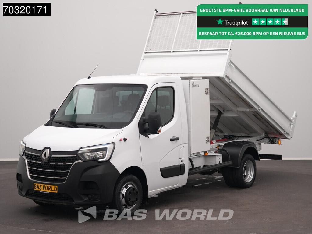 Renault Master 145PK Dubbellucht Kipper 3,5t Trekhaak Airco, 145 ch, Achat, Euro 6, Entreprise