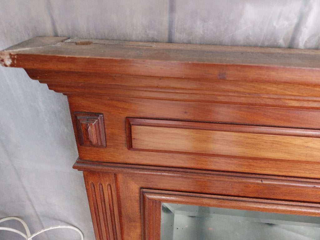 Miroir antique en acajou, Enlèvement