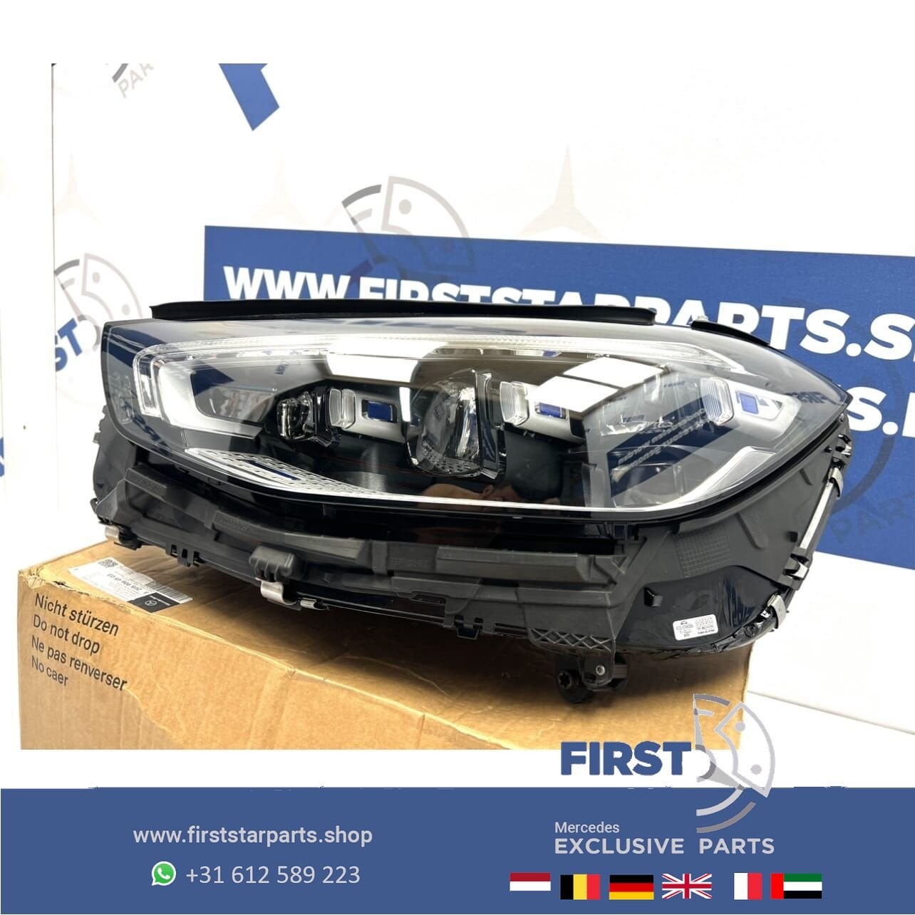 W223 S KLASSE KOPLAMP DIGITAL LIGHT LAMP A2239069103 MERCEDE, Auto-onderdelen, Gebruikt, -, Ophalen of Verzenden, -