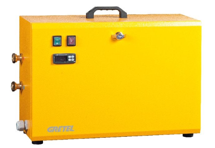 Mobiele elektrische ketel Gretel 3kW vloerverwarming, Ophalen of Verzenden, Zo goed als nieuw