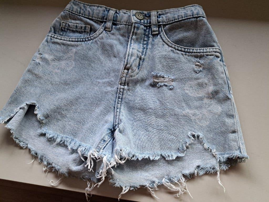 Jeans short Camille maat 134 9 jaar, Kinderen en Baby's, Kinderkleding | Maat 134, Meisje, JBC, Zo goed als nieuw, Ophalen