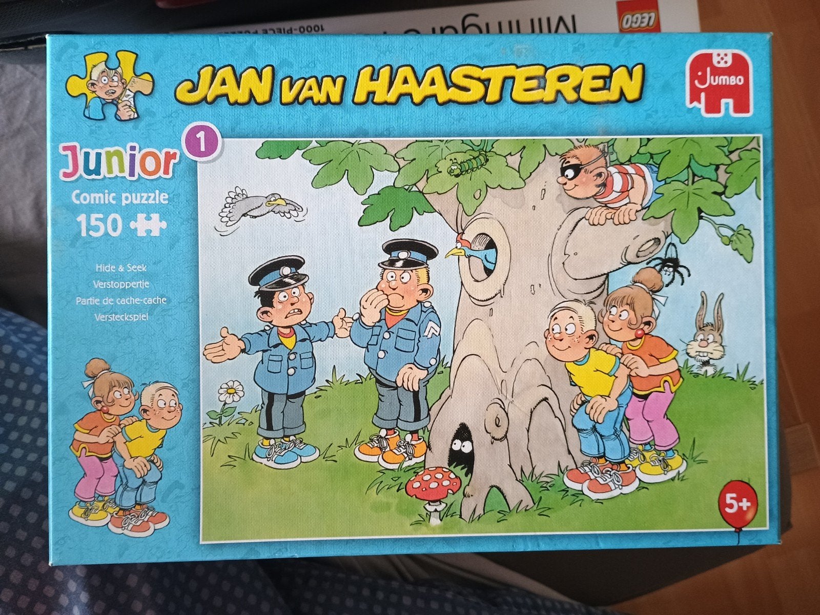 junior puzzel Jan van haalsteren 150 st, Ophalen, Meer dan 50 stukjes, Zo goed als nieuw, 4 tot 6 jaar