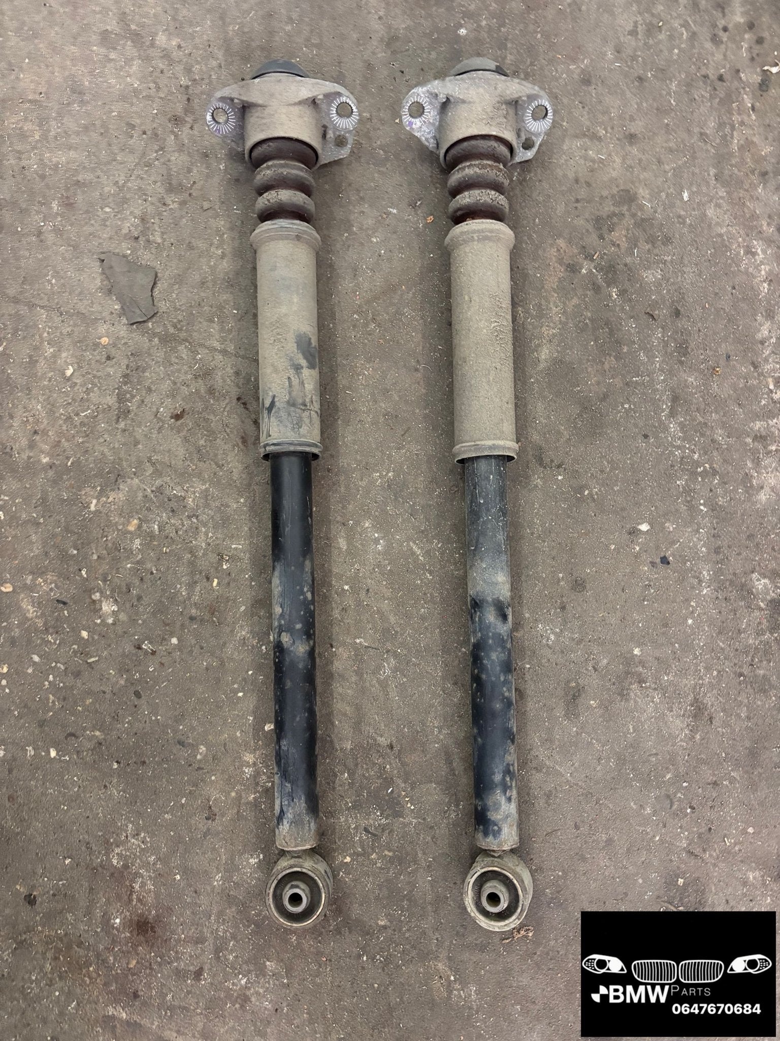 Set schokdemper achterzijde VW Polo 1.8 GTI 6R 6C, Auto-onderdelen, Ophanging en Onderstel, Volkswagen, Gebruikt, Herkomst onderdeel bekend