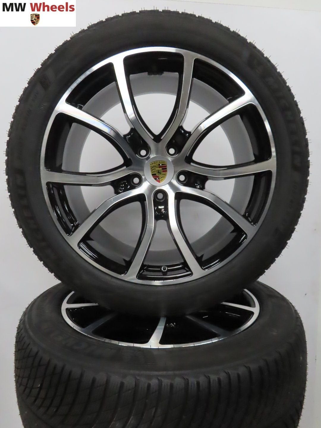 Porsche 21 inch velgen Cayenne 9Y facelift 2024 winterbanden, Neuf, Pneus et Jantes, Pneus hiver, 285 mm