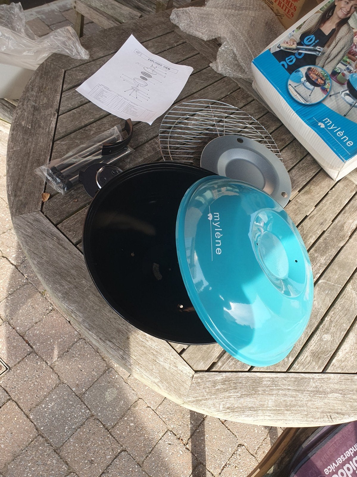 tafel BBQ, Tuin en Terras, Ophalen of Verzenden