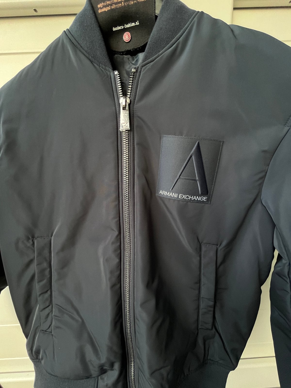 Nieuw Armani bomber jack jas., Ophalen, Nieuw, Maat 46 (S) of kleiner, Blauw