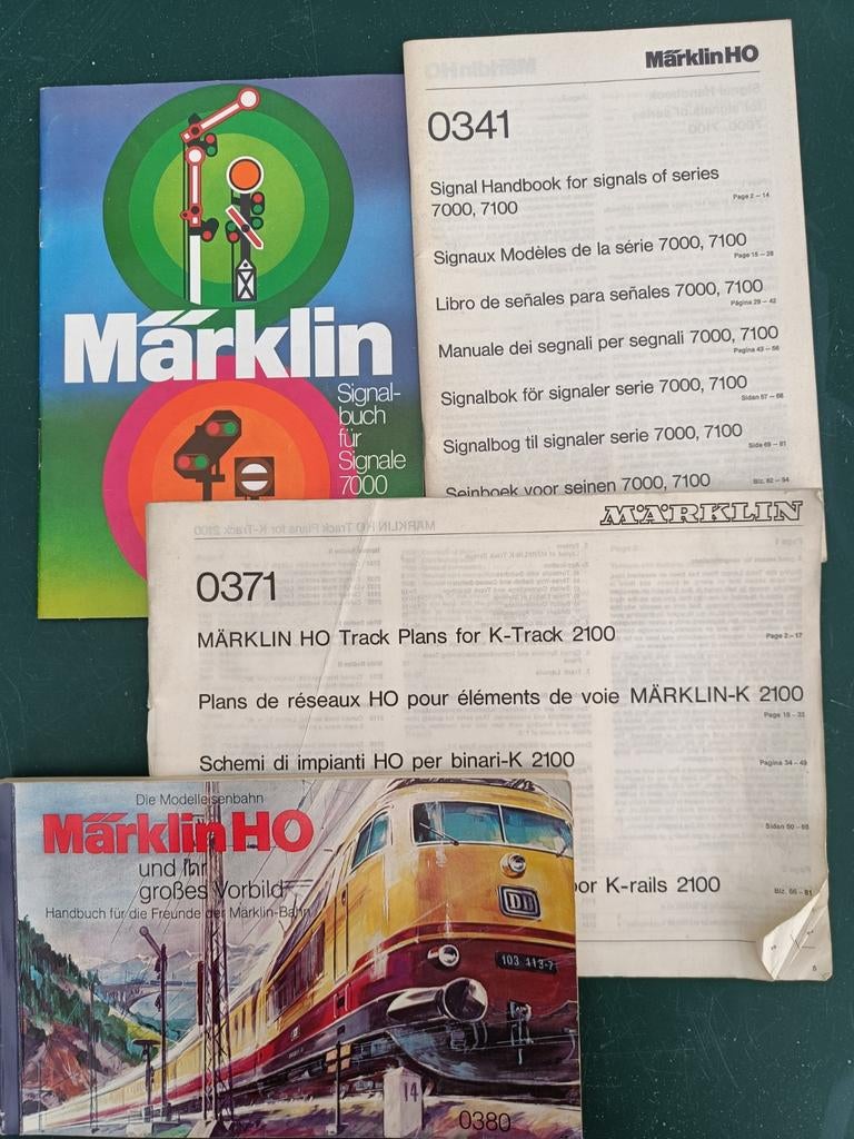 Boekjes Marklin, Ophalen