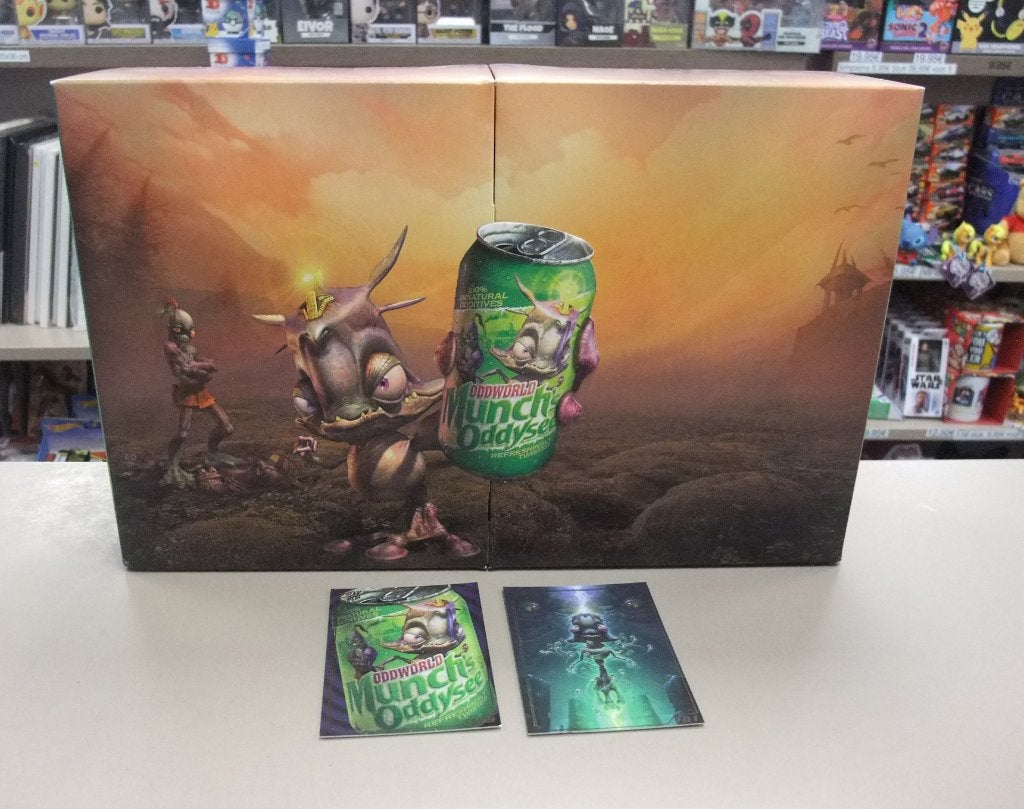 Vita Oddworld: Munch's Oddysee HD Collector's Edition cib, Enlèvement ou Envoi, 1 joueur, À partir de 16 ans, Utilisé