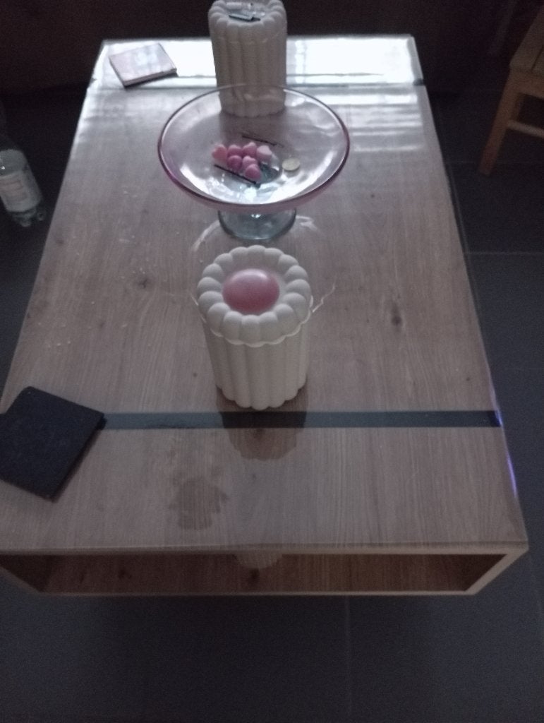 Table basse, 50 à 100 cm, Comme neuf, Enlèvement, 50 à 100 cm
