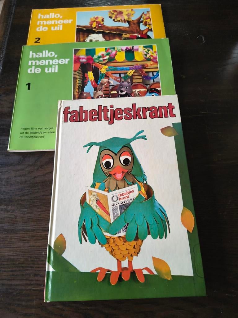 Boek Fabeltjeskrant + 2 boekjes, Boeken, Ophalen, Gelezen, Prentenboek
