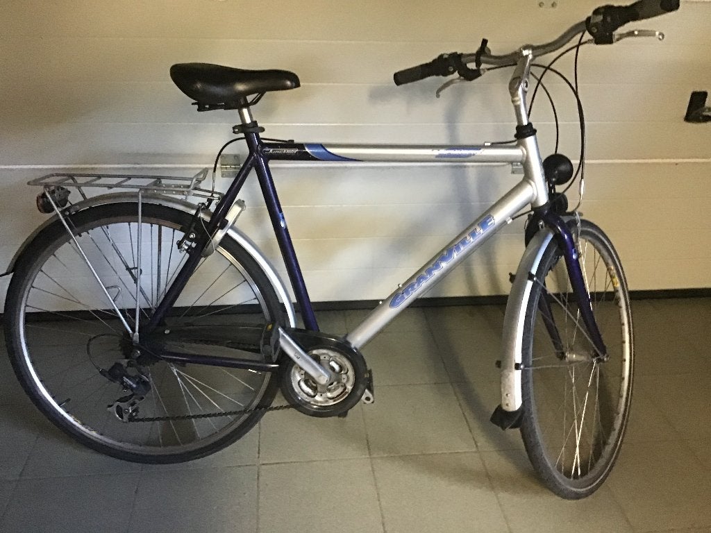 Herenfiets, Fietsen en Brommers, Velgrem, Versnellingen, 57 tot 61 cm, Ophalen