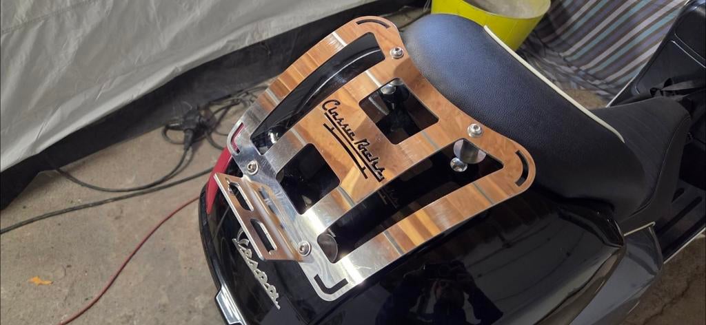 Bagagedrager topkoffer vespa, Ophalen of Verzenden