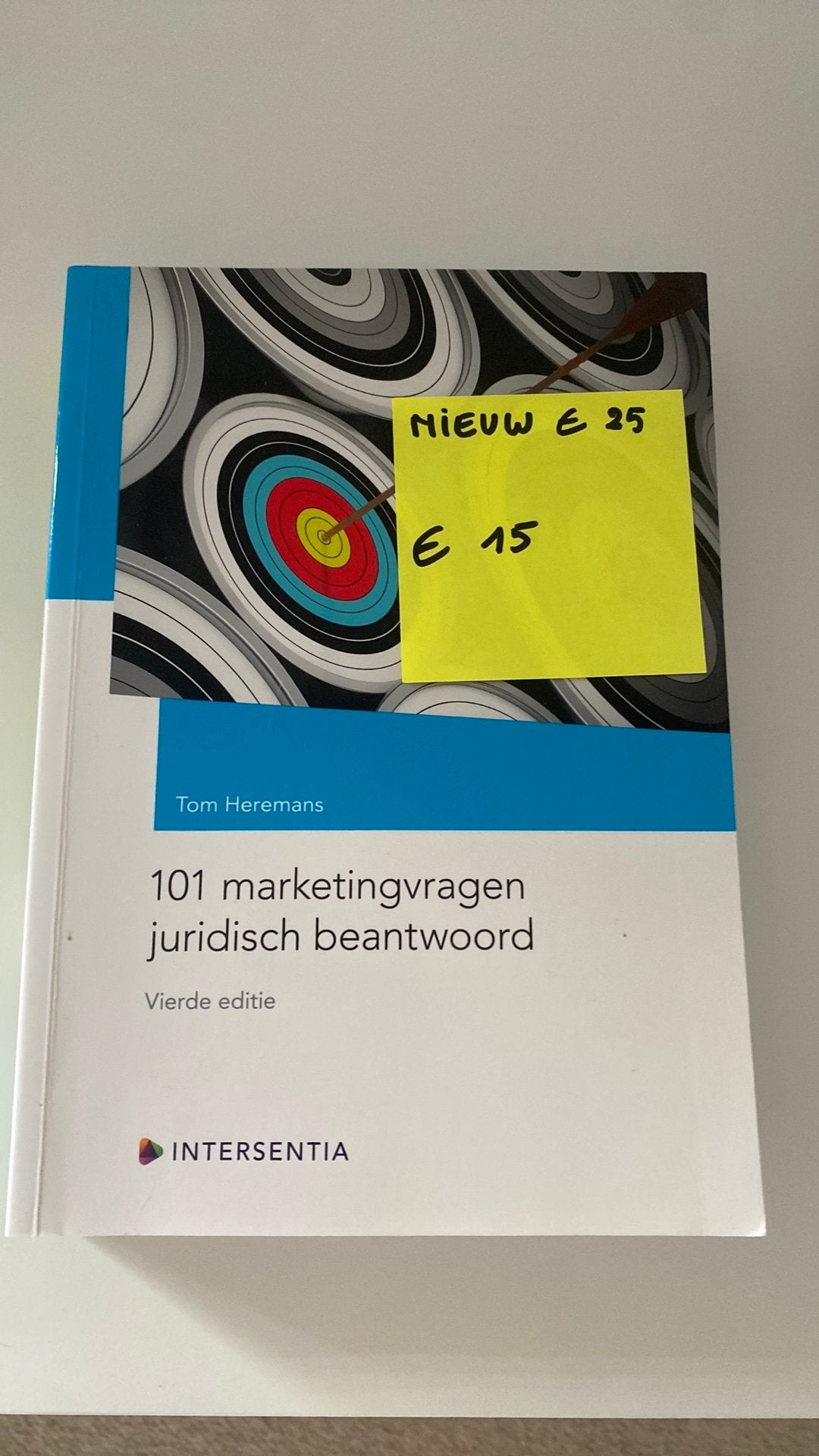 Boek ‘101 marketingsvragen juridisch beantwoord’, Ophalen, Zo goed als nieuw