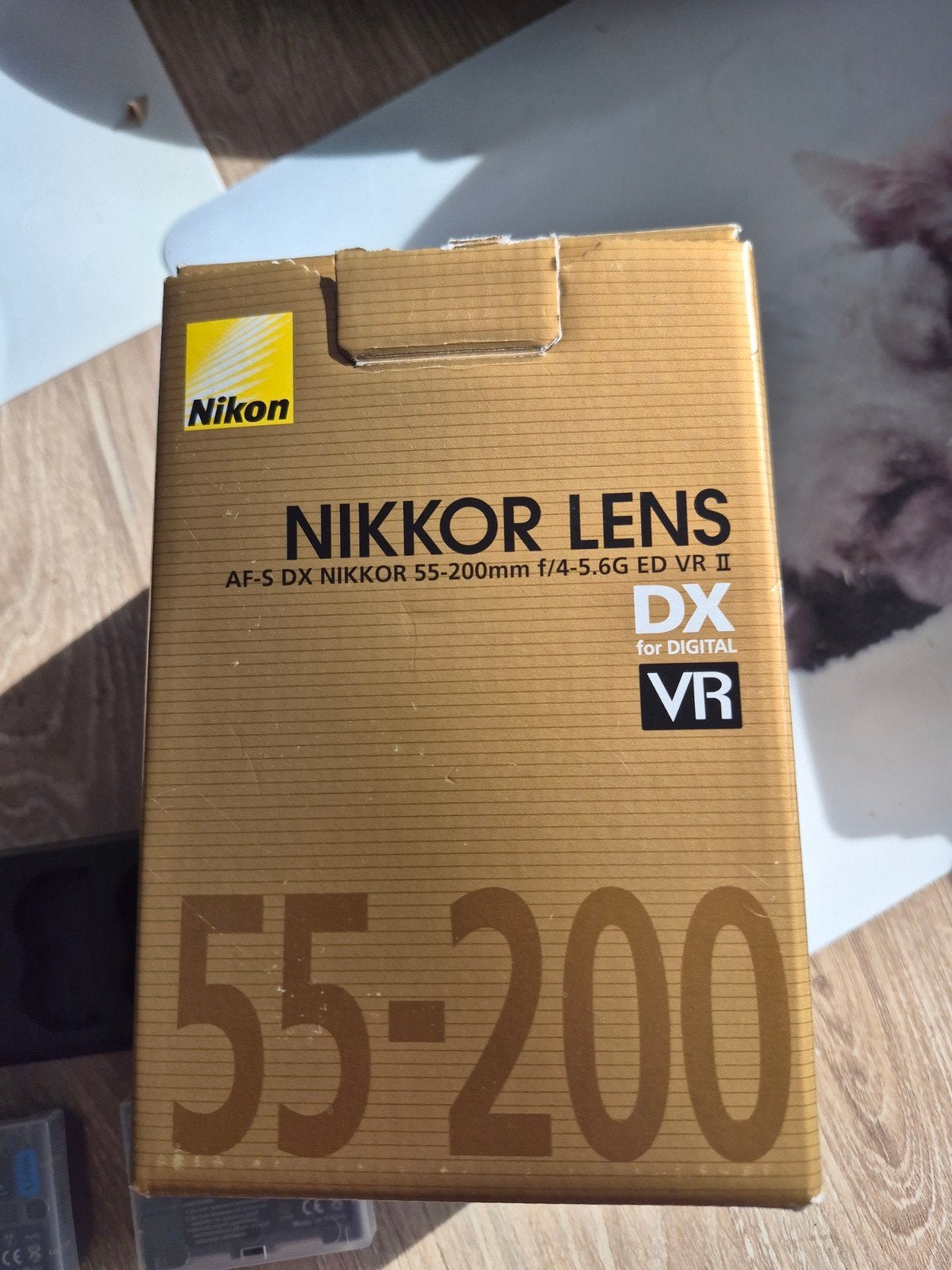 NIKON D90 55-200 lens, Audio, Tv en Foto, Beeldstabilisatie, Spiegelreflex, 12 megapixels, Ophalen of Verzenden
