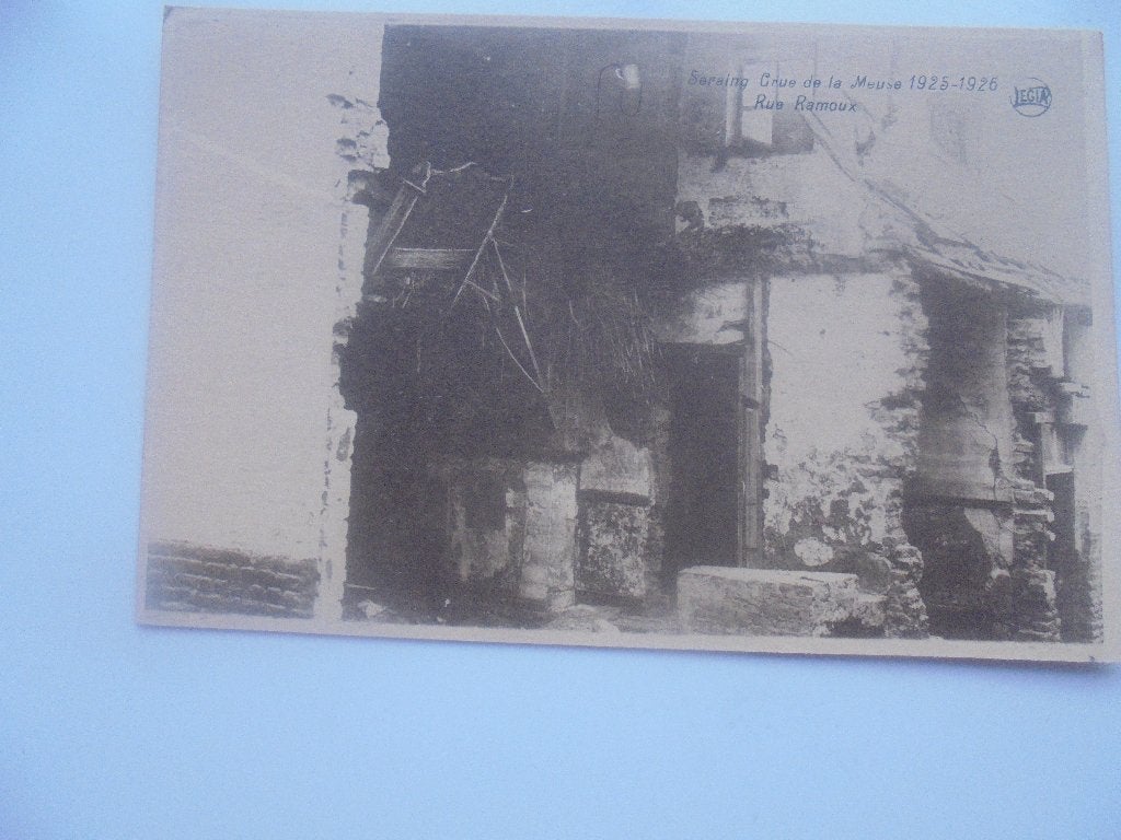 seraing -crue 1925 -rue ramoux, Collections, Cartes postales | Belgique, Envoi, 1920 à 1940, Non affranchie, Liège