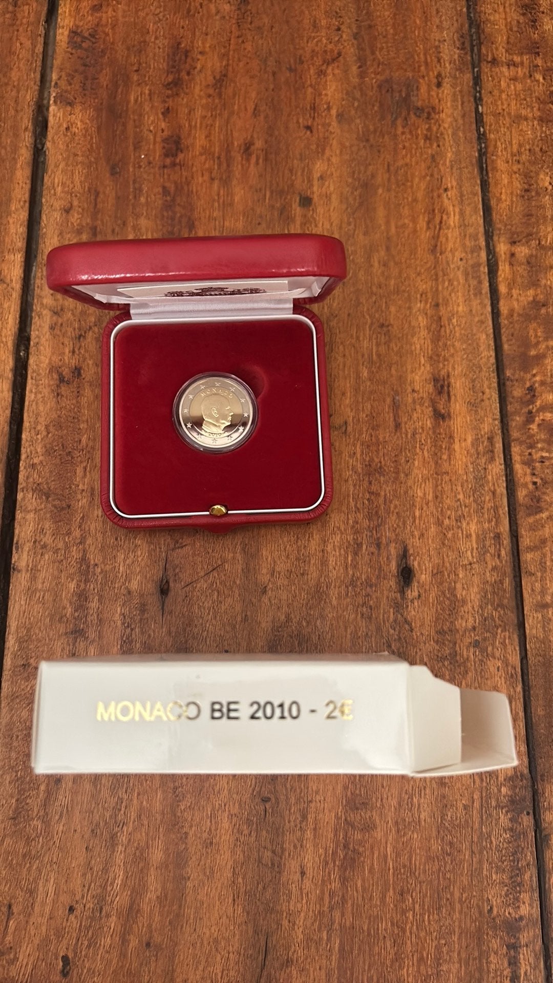 Bewijs 2€ Monaco 2010, Postzegels en Munten, Munten | Europa | Euromunten, Ophalen of Verzenden, Monaco, 2 euro