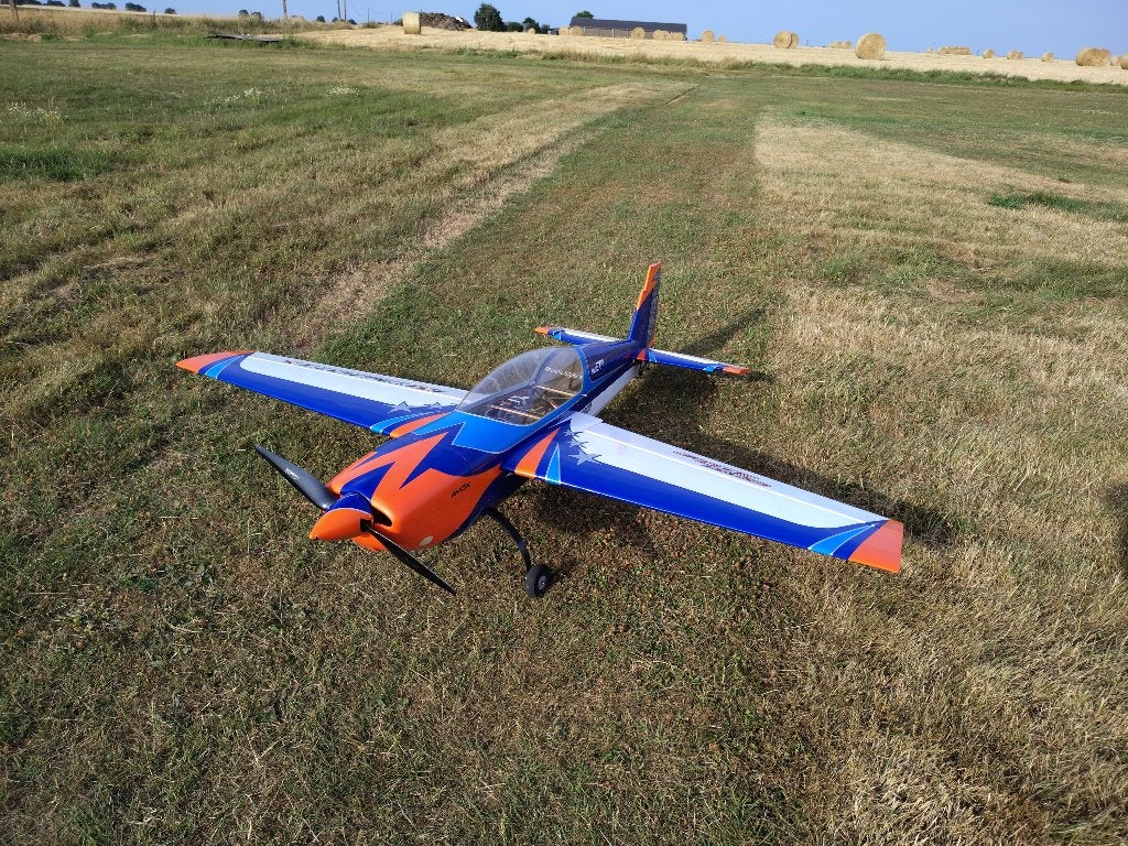 Extra 300 78" V3 Orange bleu, Enlèvement, Utilisé, Électro