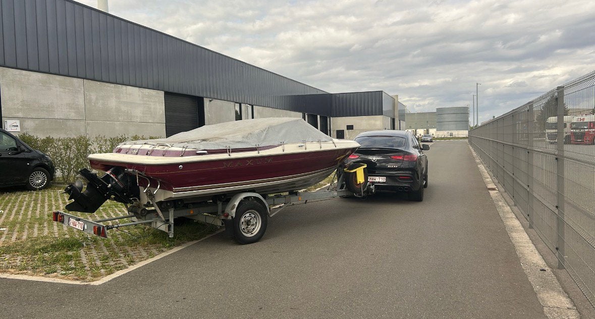 Leuke retro speedboot bj 1996, Ophalen, Zo goed als nieuw