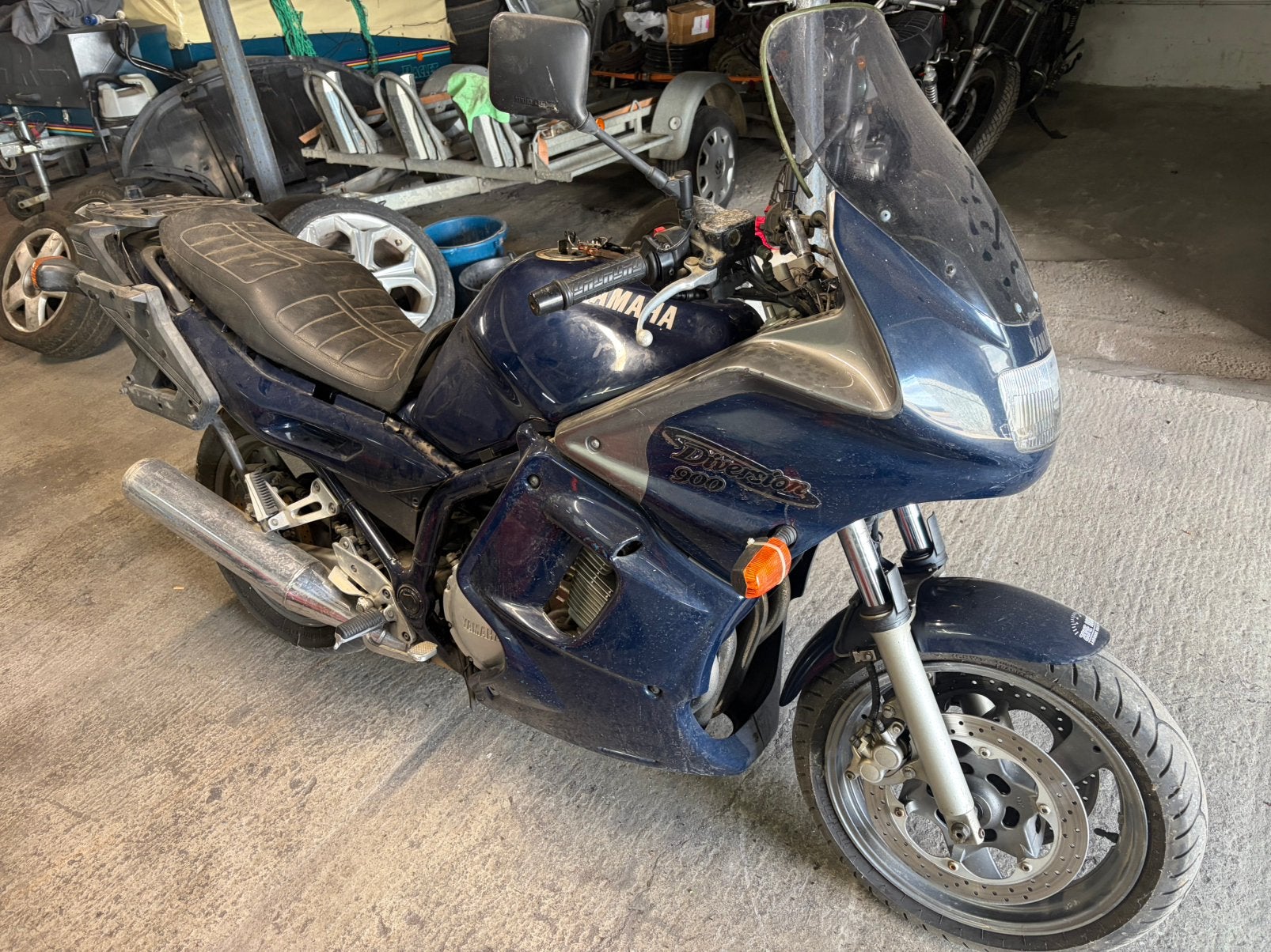 Yamaha diversion 900cc + sacoche lire annonce, Occasion, Particulier