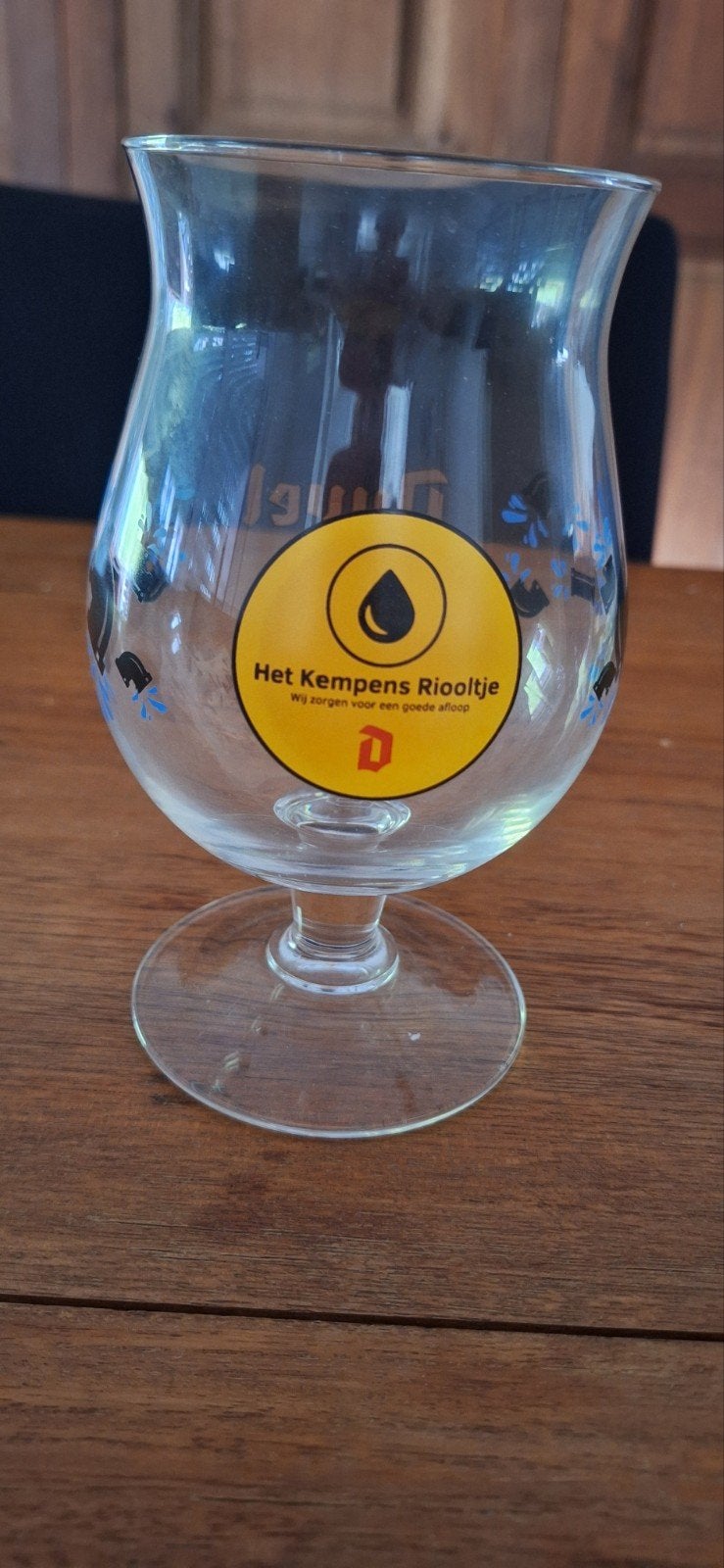 duvel glas Het Kempens Riooltje, Ophalen, Nieuw, Glas of Glazen, Duvel