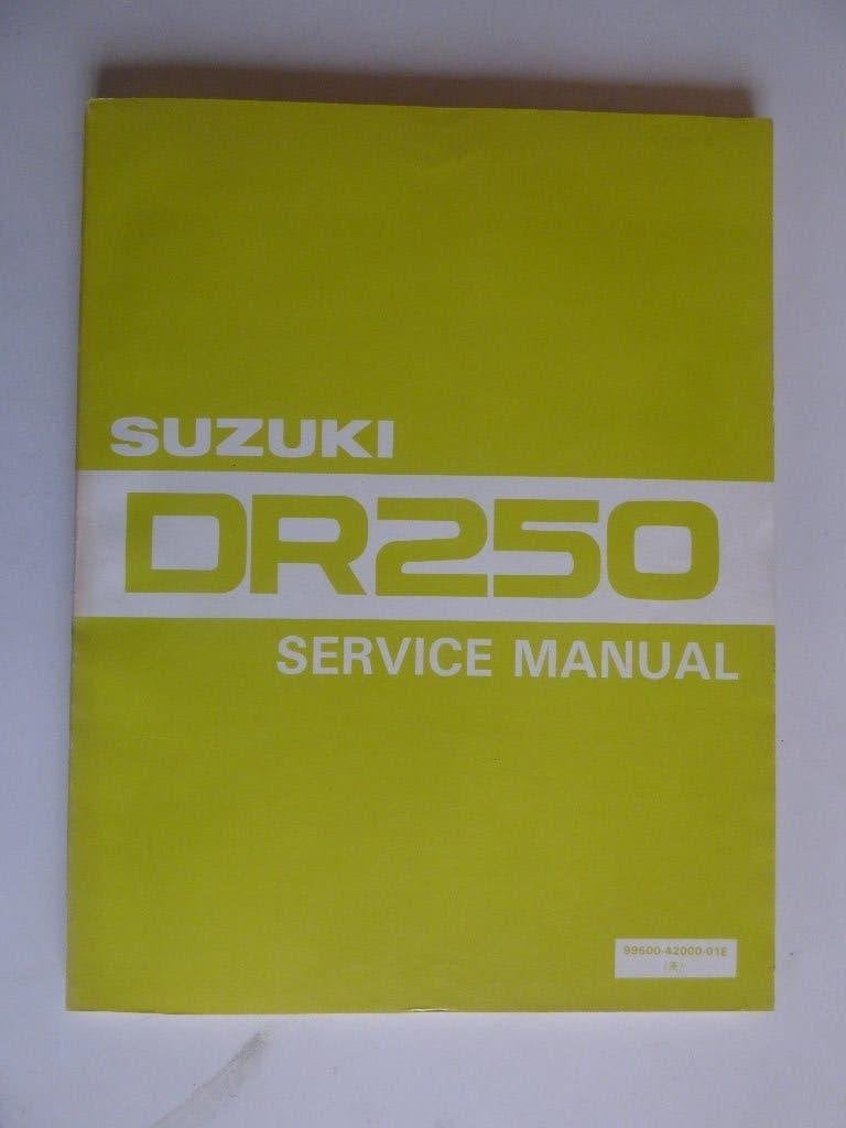 SUZUKI DR250 WERKPLAATSHANDBOEK, Motoren, Ophalen of Verzenden, Suzuki