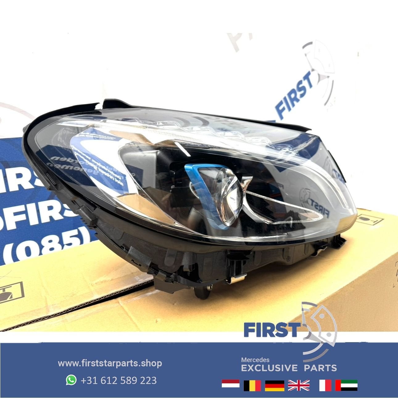 W205 KOPLAMP RECHTS HYBRID LED High Performance A2059061204, Auto-onderdelen, Gebruikt, -, Ophalen of Verzenden, -